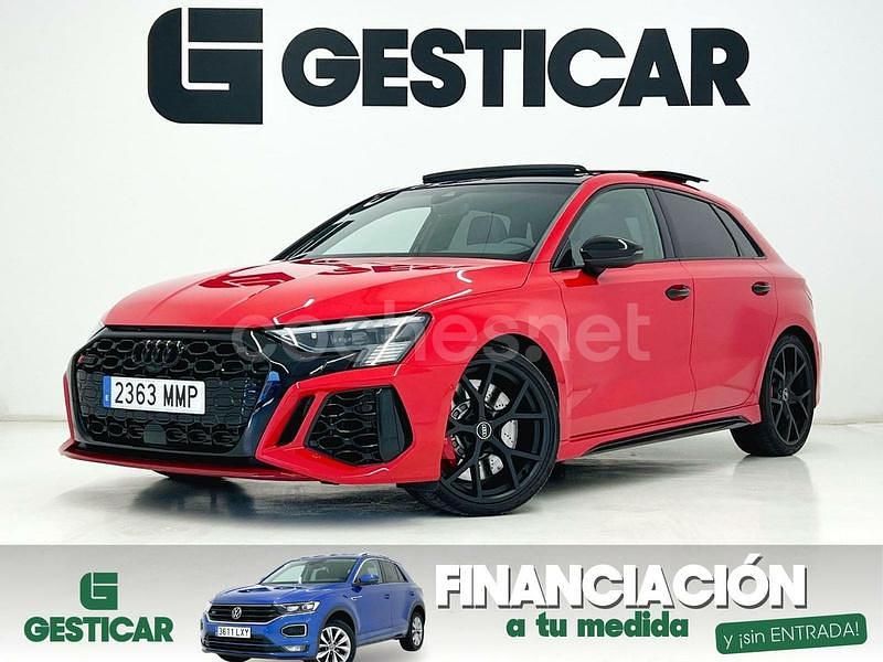 Rojo Usado 2024 Audi RS3 Sportback Utilitario | 68.990 € (Precio justo) - Imagen 1/4