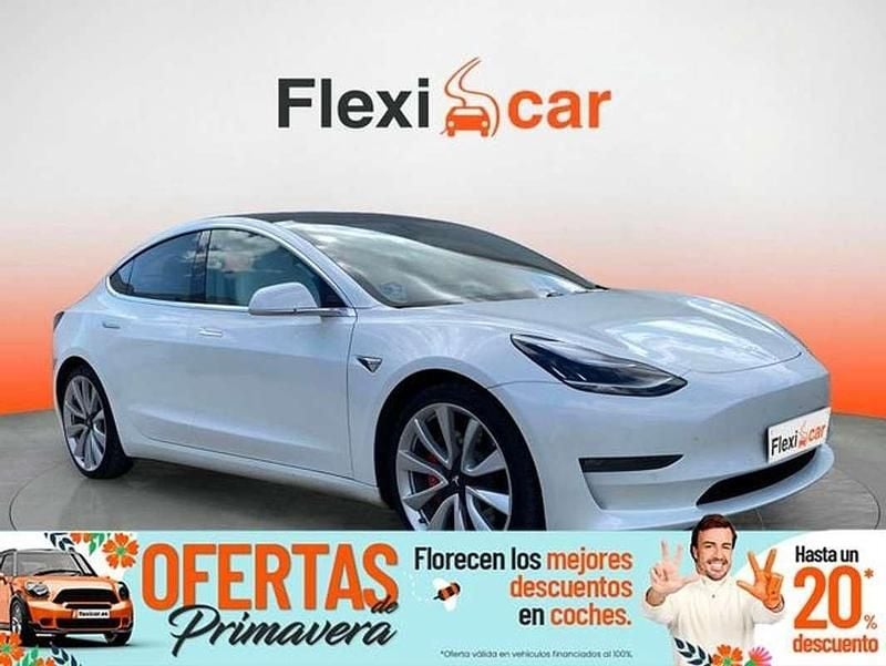 Usado Tesla Model 3 355 kW (483 CV) 2019 Blanco Berlina