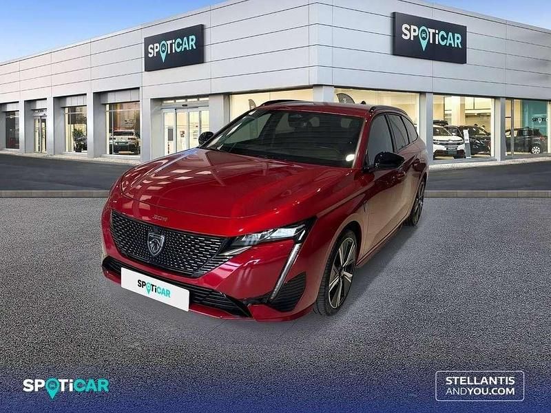 Rojo Usado 2023 Peugeot 308 GT Familiar | 26.595 € (Precio justo) - Imagen 1/4
