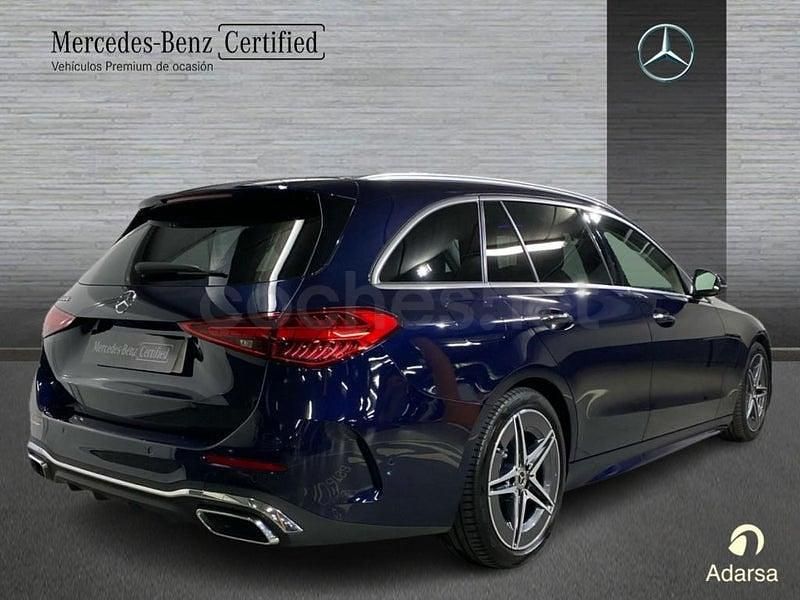 Usado Mercedes C200 163 CV (119 kW) 2023 Negro Familiar