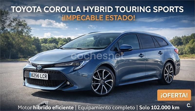 Azul Usado 2019 Toyota Corolla Sport Familiar | 19.499 € (Precio justo) - Imagen 1/4