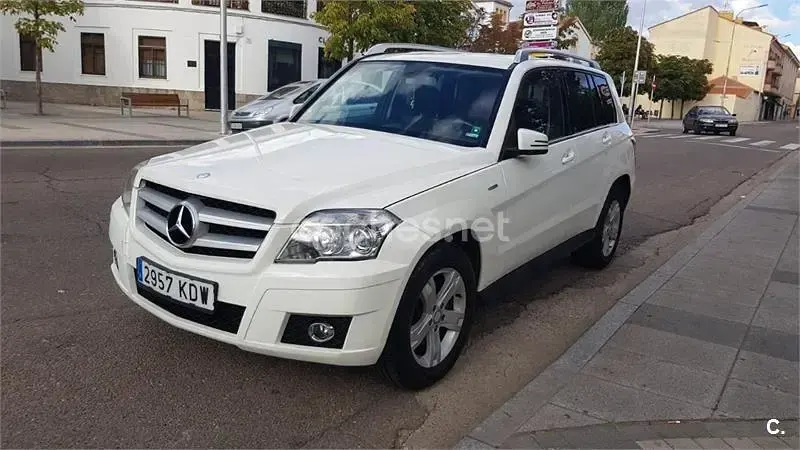 Usado Mercedes GLK220 170 CV (125 kW) 2009 Blanco SUV