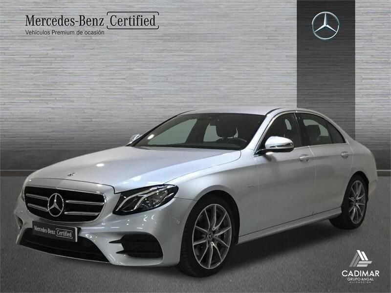 Gris Usado 2019 Mercedes E200 Berlina | 37.400 € (Un poco caro) - Imagen 1/4