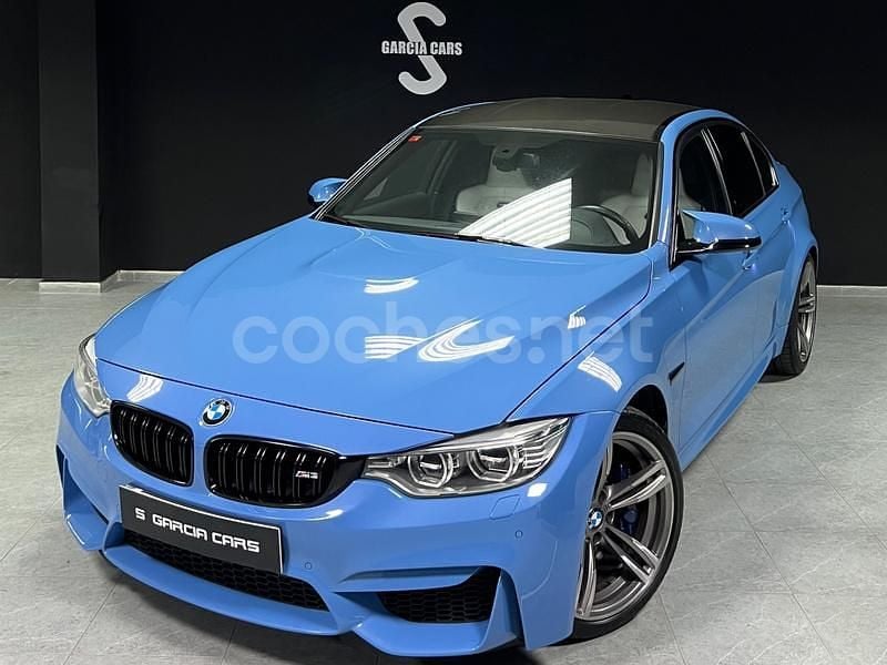 Azul Usado 2016 BMW M3 Shadowline Berlina | 53.999 € (Precio justo) - Imagen 1/4
