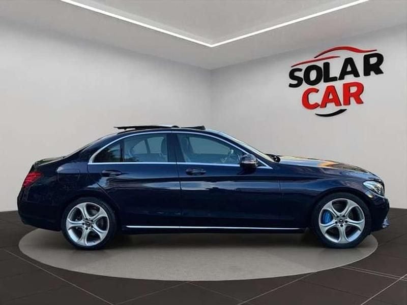 Usado Mercedes C350e 213 CV (156 kW) 2018 Azul Berlina