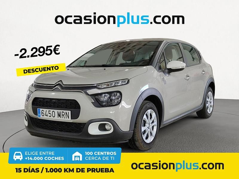 Beige Usado 2024 Citroën C3 PureTech Utilitario | 12.490 € (Precio justo) - Imagen 1/4