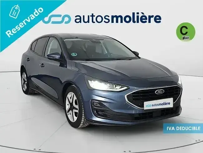 Usado Ford Focus Trend+ 120 CV (88 kW) 2022 Azul Berlina
