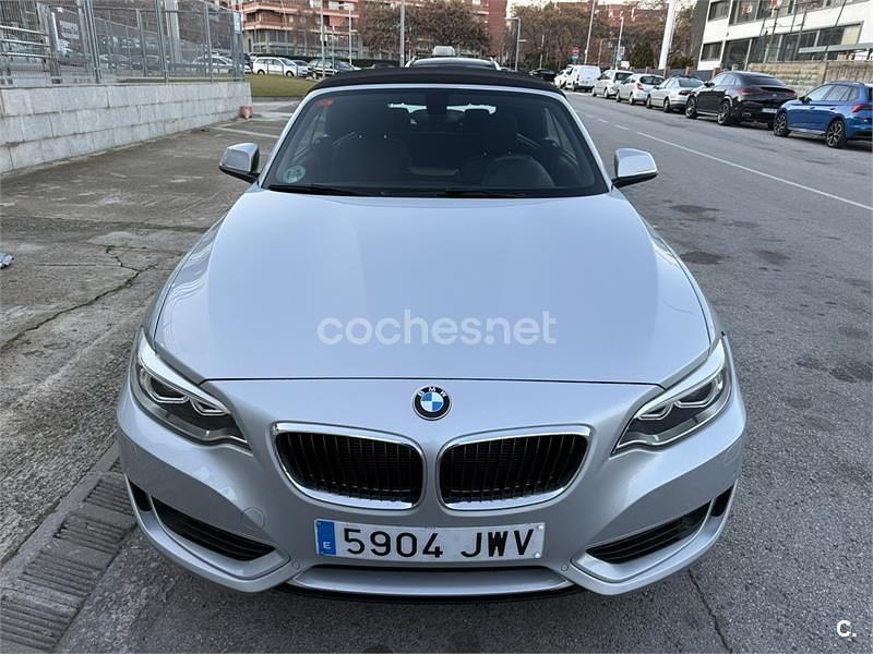 Usado BMW 218 150 CV (110 kW) 2017 Gris / plata Descapotable