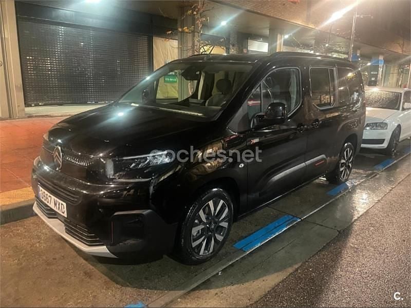 Usado Citroën Berlingo 130 CV (95 kW) 2025 Negro Monovolumen