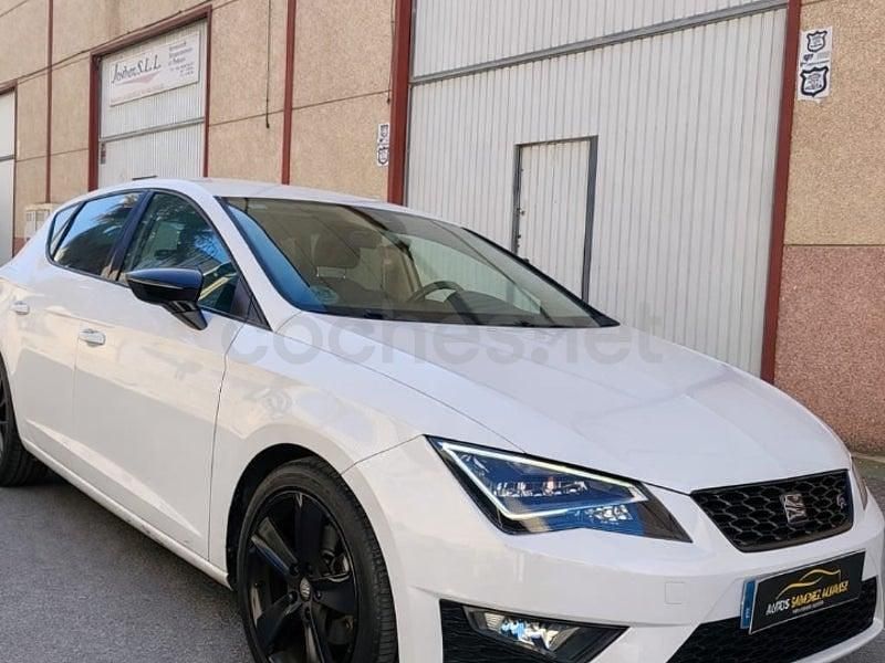 Usado Seat Leon FR 150 CV (110 kW) 2016 Blanco Berlina
