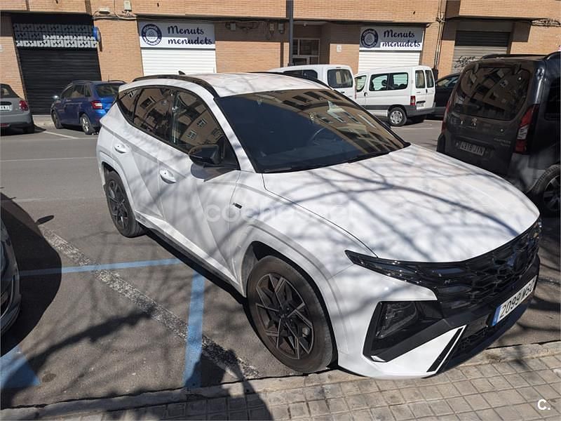 Usado Hyundai Tucson N Line 160 CV (117 kW) 2024 Blanco SUV