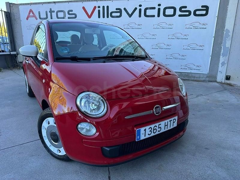Usado Fiat 500 Lounge 69 CV (50 kW) 2013 Rojo Berlina