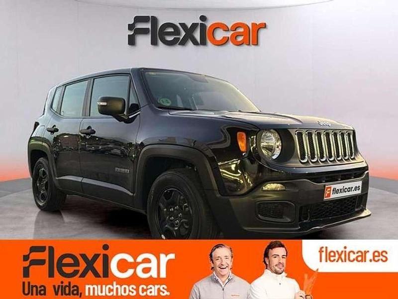 Negro Usado 2018 Jeep Renegade Sport SUV | 12.190 € (Buen precio) - Imagen 1/4