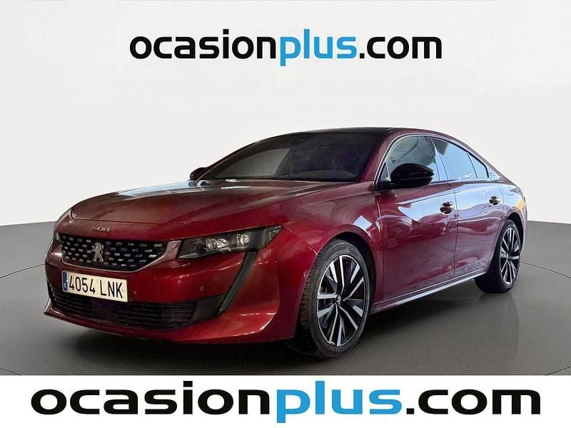 Rojo Usado 2021 Peugeot 508 GT Berlina | 18.173 € (Buen precio) - Imagen 1/4