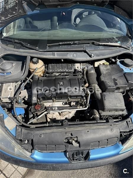 Usado Peugeot 206 110 CV (80 kW) 2002 Azul Berlina