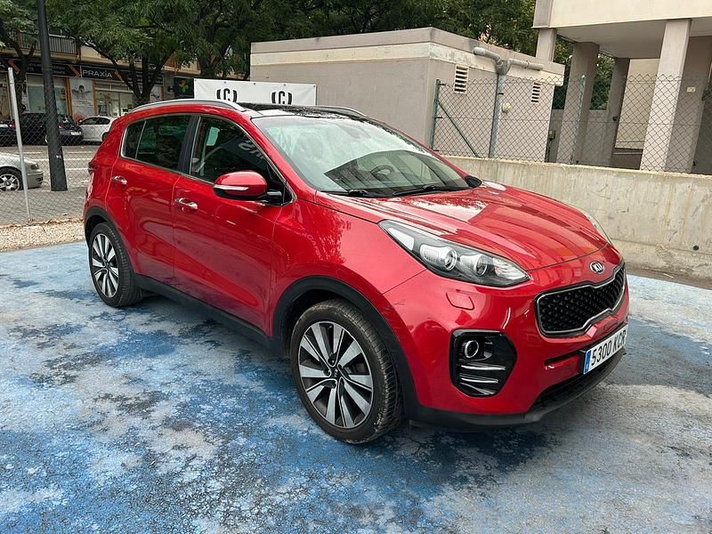 Rojo Usado 2017 Kia Sportage SUV | 15.800 € (Precio justo) - Imagen 1/4