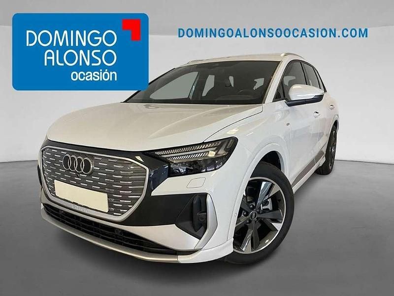 Blanco Usado 2024 Audi Q4 e-tron S-Line SUV | 38.190 € (Super precio) - Imagen 1/4