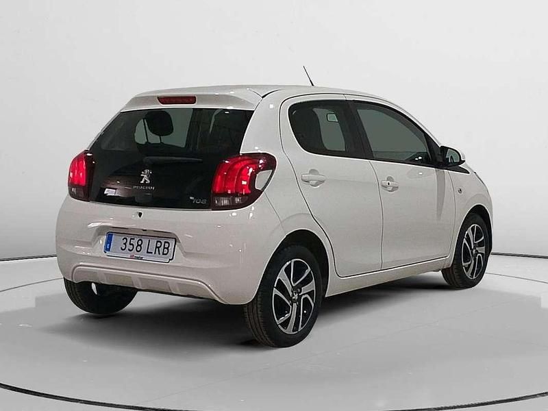 Usado Peugeot 108 Allure 72 CV (52 kW) 2021 Blanco Utilitario