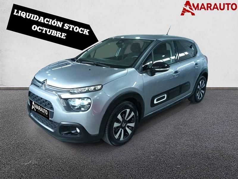 Gris Usado 2024 Citroën C3 PureTech Utilitario | 14.990 € (Precio justo) - Imagen 1/4