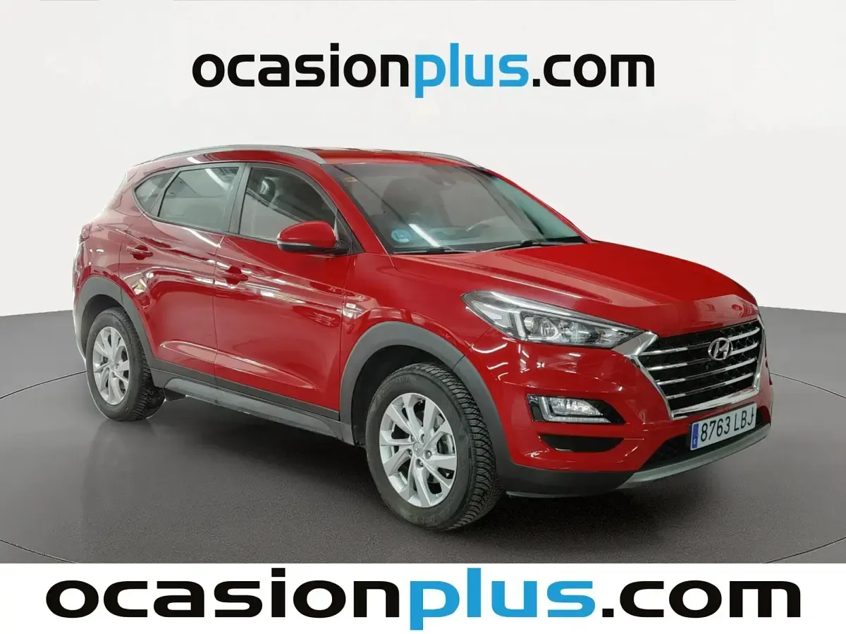 Usado Hyundai Tucson 116 CV (85 kW) 2019 Rojo SUV