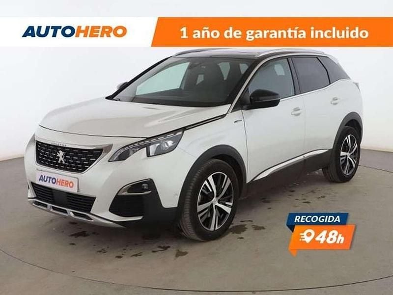 Blanco Usado 2018 Peugeot 3008 GT-line SUV | 14.899 € (Precio justo) - Imagen 1/3