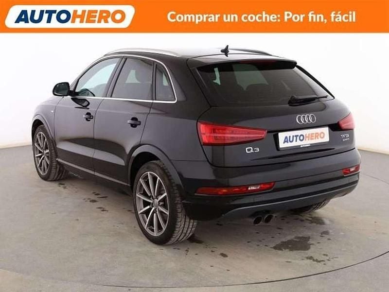 Usado Audi Q3 179 CV (131 kW) 2017 Negro SUV