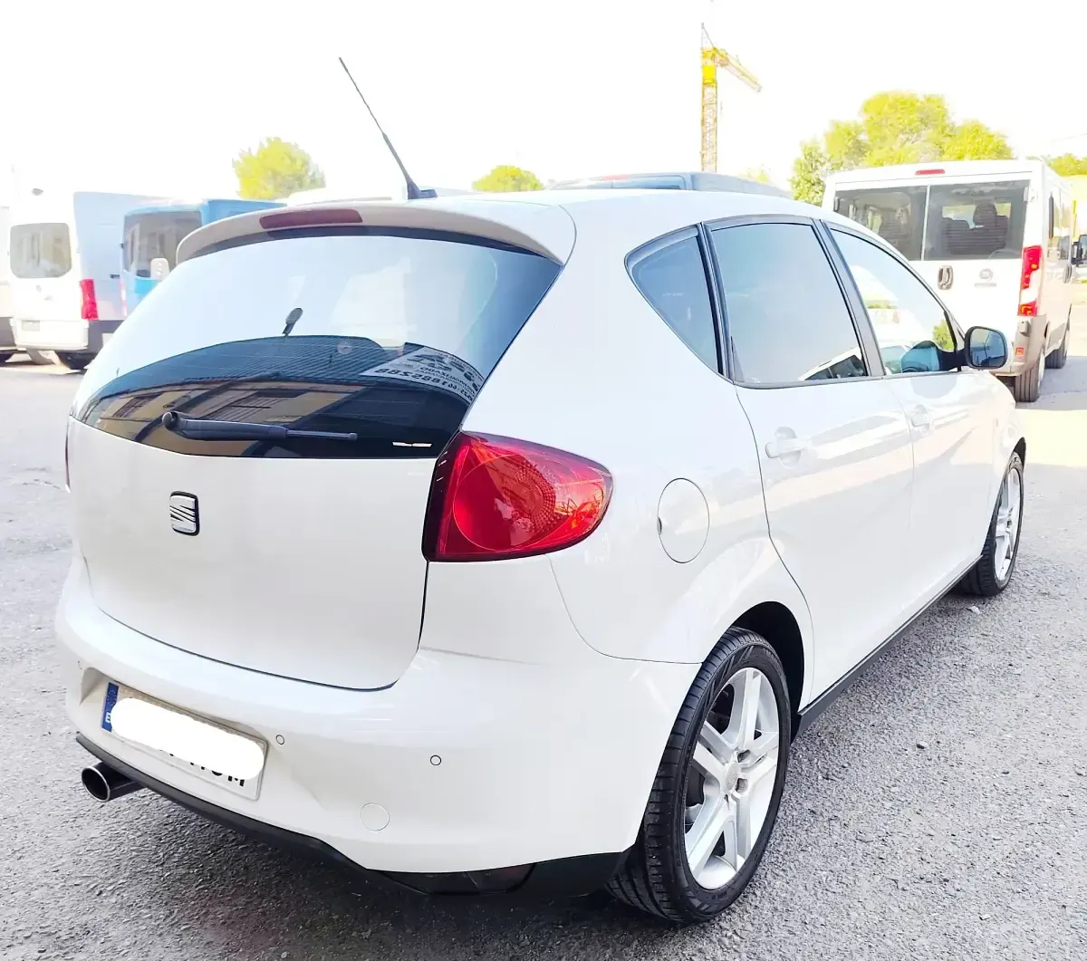 Usado Seat Altea Style 105 HP (77 kW) 2013 Branco Monovolume