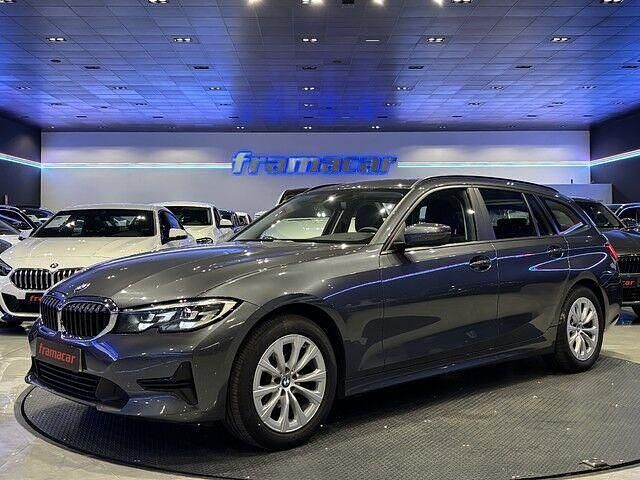 Gris Usado 2021 BMW 318 Familiar | 23.490 € (Precio justo) - Imagen 1/4