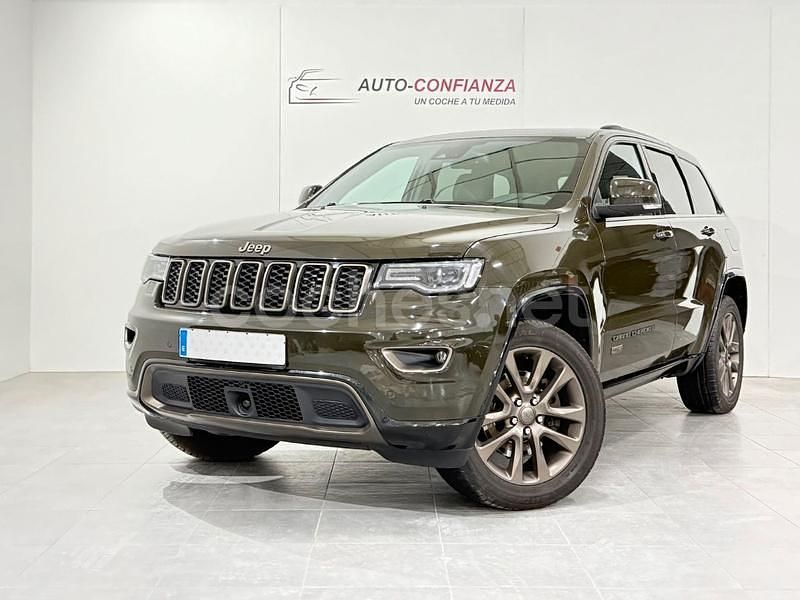 Verde Usado 2017 Jeep Grand Cherokee Overland SUV | 28.995 € - Imagen 1/4