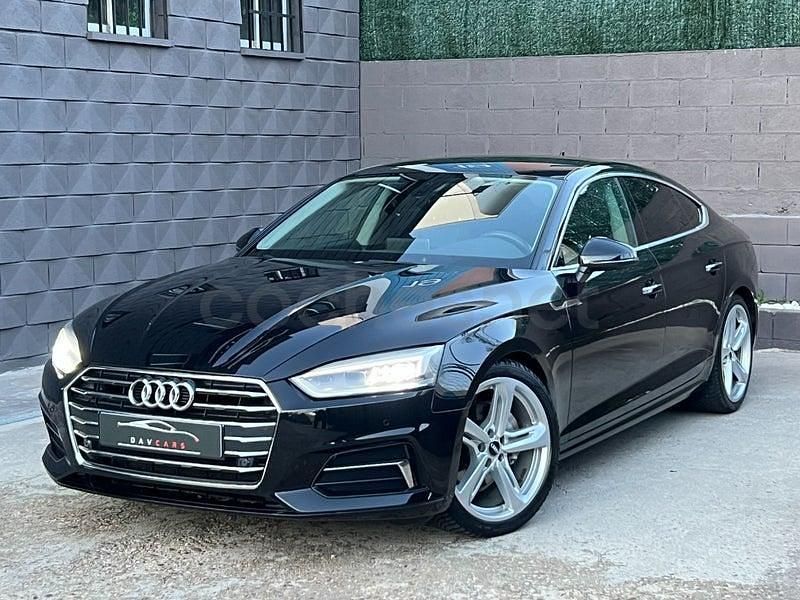 Usado Audi A5 Sportback Sport 190 CV (139 kW) 2018 Negro Utilitario