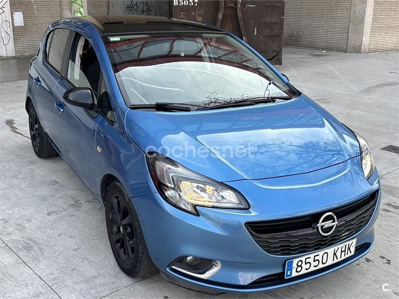 Usado Opel Corsa Selective 90 CV (66 kW) 2018 Azul Utilitario