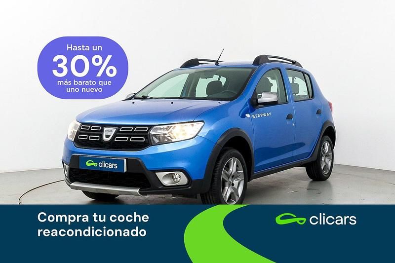 Usado Dacia Sandero Stepway Ambiance 90 CV (66 kW) 2017 Azul Berlina