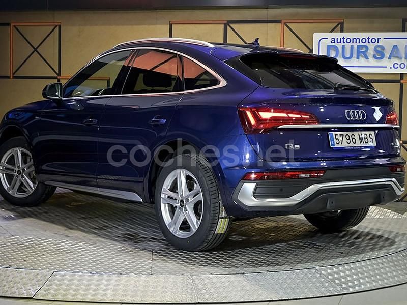 Usado Audi Q5 Sportback S-Line 204 CV (150 kW) 2022 Azul SUV