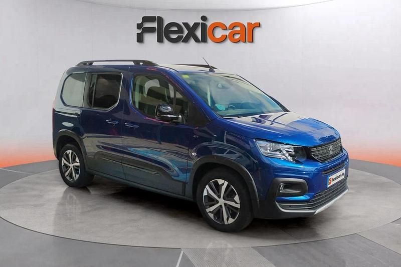 Azul Usado 2022 Peugeot Rifter GT Monovolumen | 17.990 € (Buen precio) - Imagen 1/4
