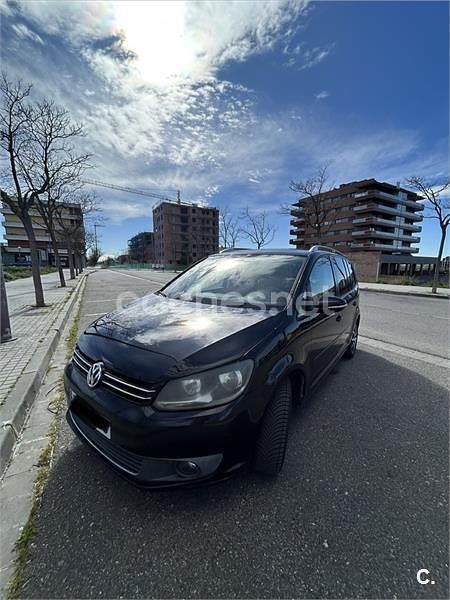 Usado VW Touran Edition 105 CV (77 kW) 2010 Negro Monovolumen