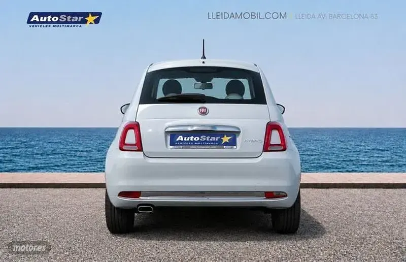 Usado Fiat 500 Dolcevita 69 CV (50 kW) 2022 Azul Berlina