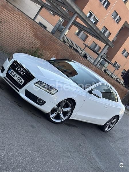 Blanco Usado 2009 Audi A5 S-Line Coupe | 11.999 € (Precio justo) - Imagen 1/3
