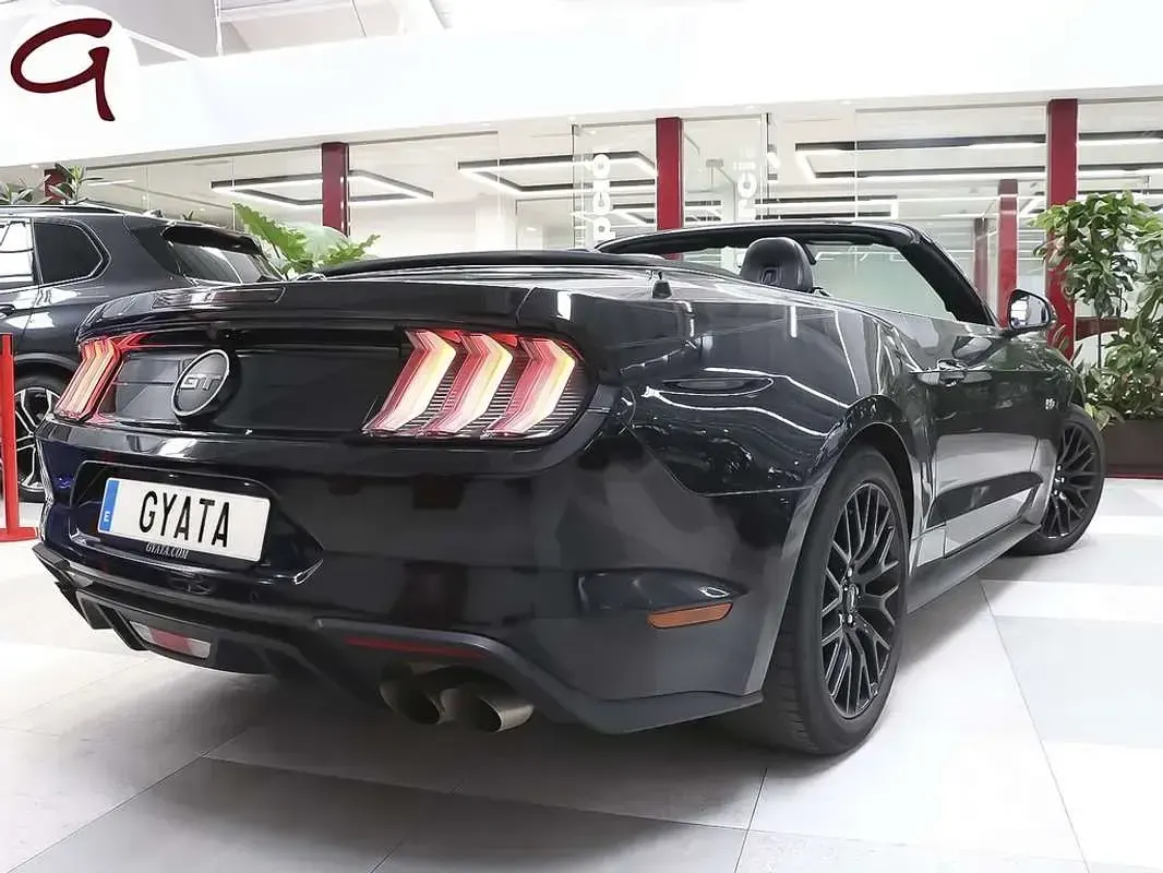 Usado Ford Mustang GT Convertible 450 CV (330 kW) 2022 Negro Descapotable