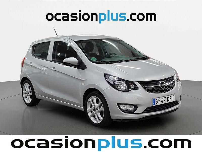Usado Opel Karl Selective 75 CV (55 kW) 2017 Gris plata Utilitario