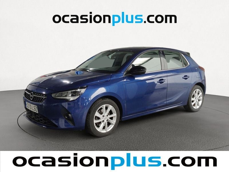 Azul Usado 2021 Opel Corsa Elegance Utilitario | 12.182 € (Precio justo) - Imagen 1/4