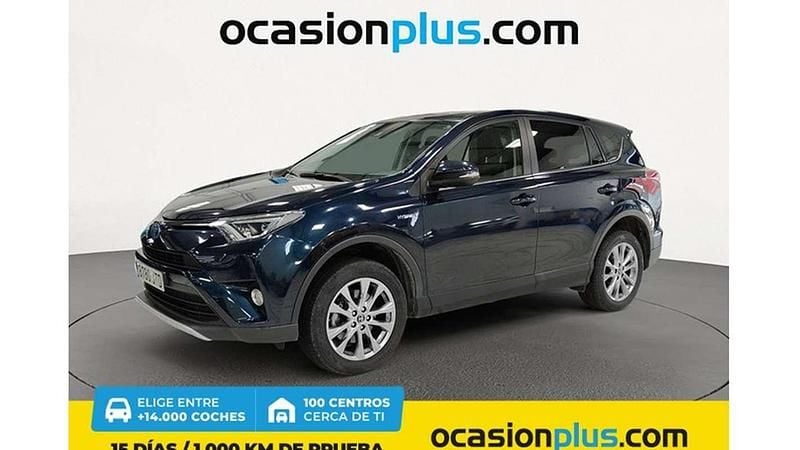 Azul Usado 2016 Toyota RAV4 Hybrid Advance SUV | 19.990 € (Precio justo) - Imagen 1/4