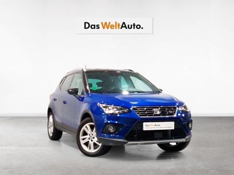 Azul Usado 2024 Seat Arona FR SUV | 21.500 € (Precio justo) - Imagen 1/4