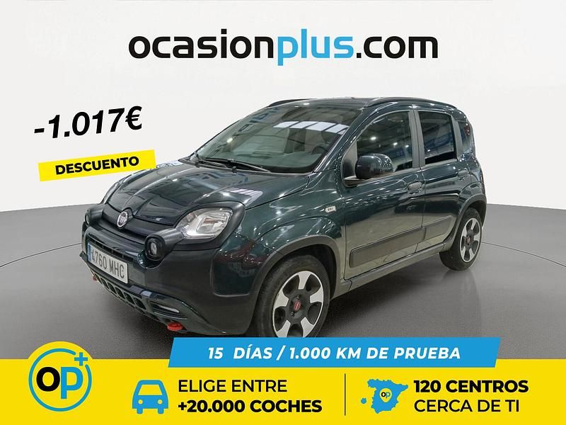 Verde Usado 2023 Fiat Panda Cross Cross Utilitario | 11.190 € (Precio justo) - Imagen 1/4
