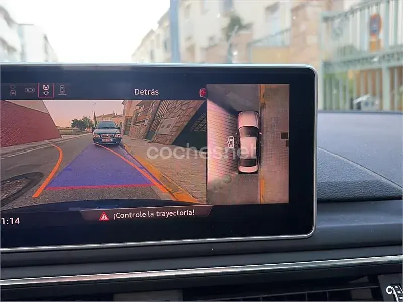 Usado Audi A4 S-Line 136 CV (100 kW) 2017 Azul Familiar