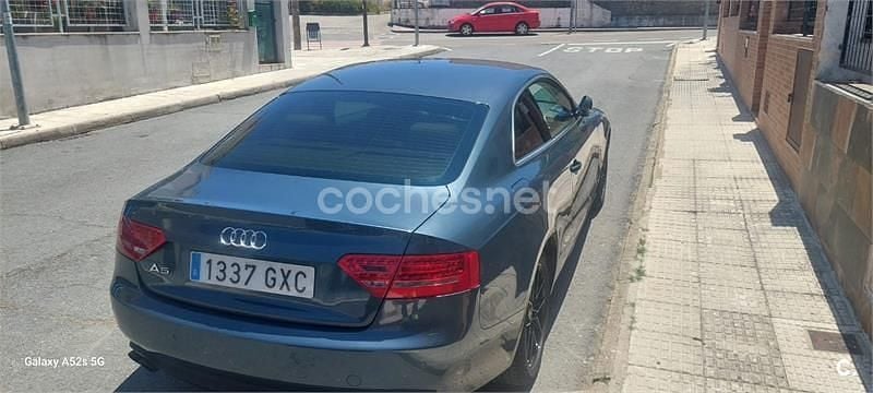 Usado Audi A5 180 CV (132 kW) 2010 Gris / plata Coupe