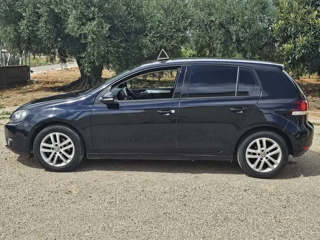 Usado VW Golf VI Sport 121 CV (88 kW) 2010 Negro Utilitario