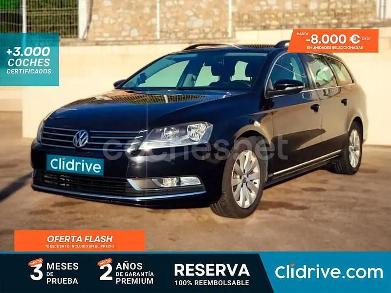 Usado VW Passat Exclusive 140 CV (102 kW) 2012 Negro Berlina