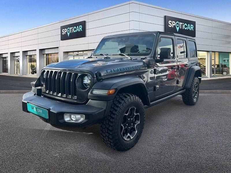 Gris Usado 2023 Jeep Wrangler Rubicon SUV | 61.490 € (Precio justo) - Imagen 1/4