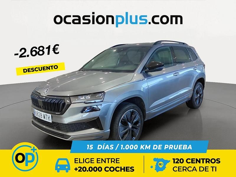Usado Skoda Karoq SportLine 150 CV (110 kW) 2024 Gris SUV