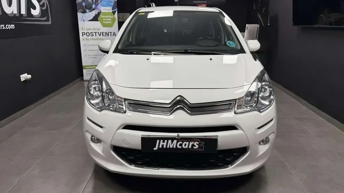 Usado Citroën C3 PureTech 68 CV (50 kW) 2015 Blanco Utilitario